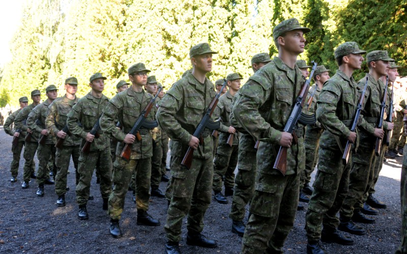 Military Oath of 1st year cadets - Háj, September 19th 2025