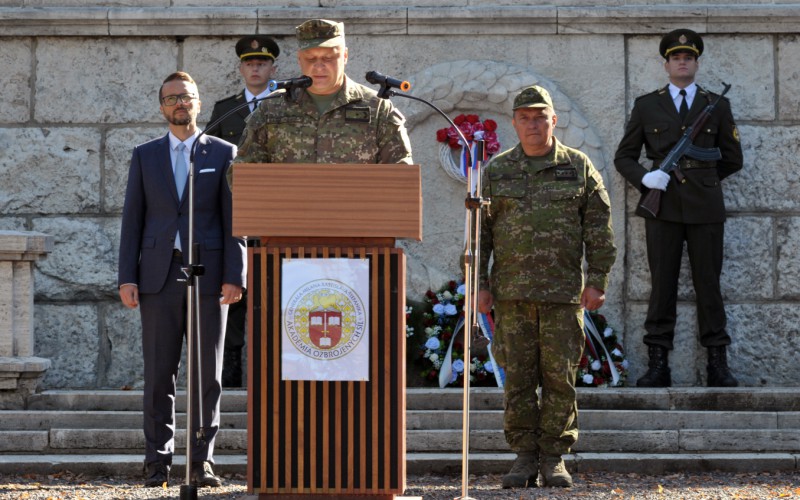 Military Oath of 1st year cadets - Háj, September 19th 2025