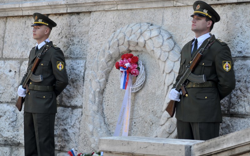 Military Oath of 1st year cadets - Háj, September 19th 2025