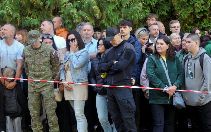 Military Oath of 1st year cadets - Háj, September 19th 2025