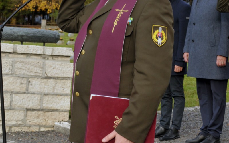 Memorial at military cemetery Háj-Nicovô, October 30th 2025