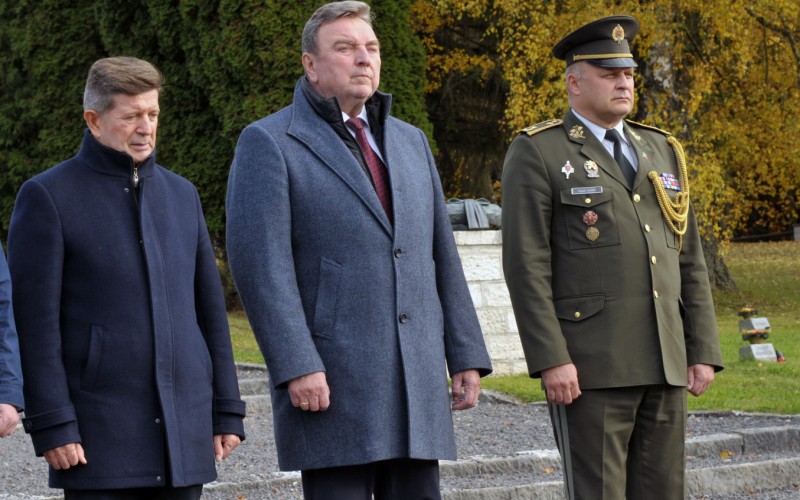 Memorial at military cemetery Háj-Nicovô, October 30th 2025
