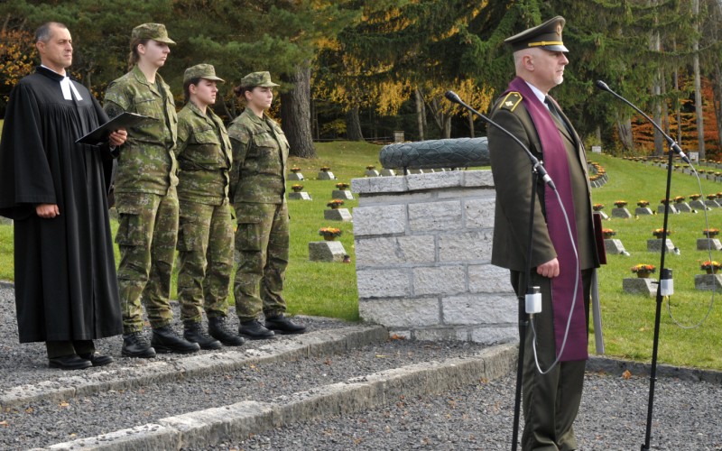 Memorial at military cemetery Háj-Nicovô, October 30th 2025