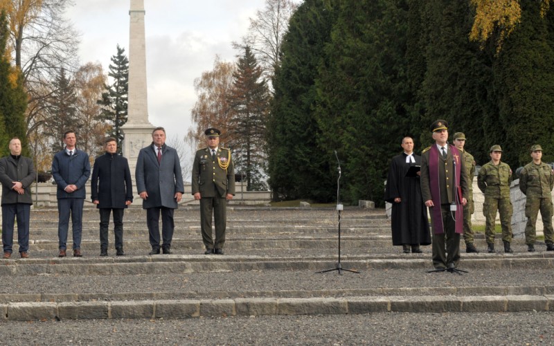 Memorial at military cemetery Háj-Nicovô, October 30th 2025