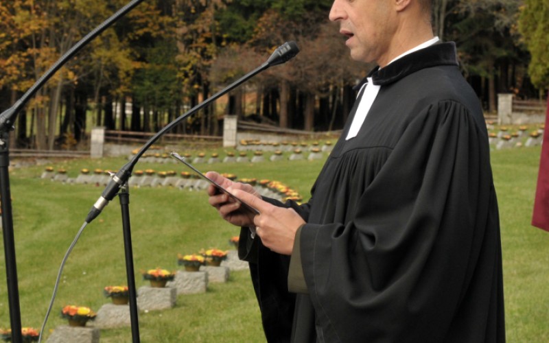 Memorial at military cemetery Háj-Nicovô, October 30th 2025