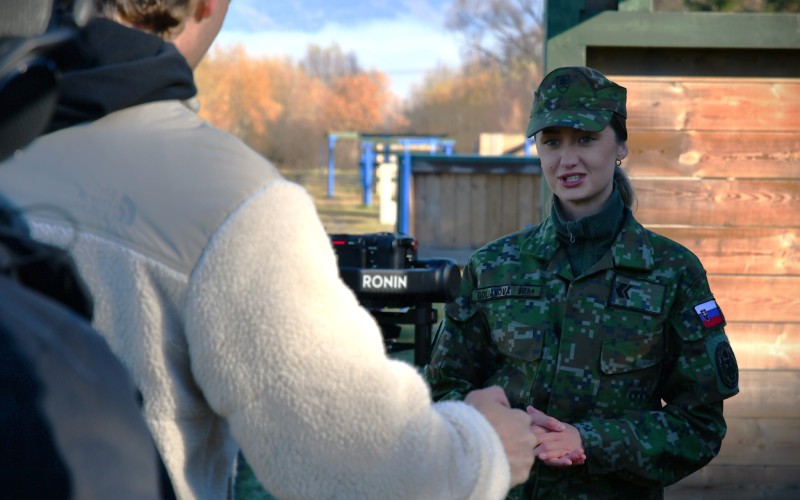 Nakrúcanie televíznej relácie Ľavou zadnou na AOS                    6. 11. 2025