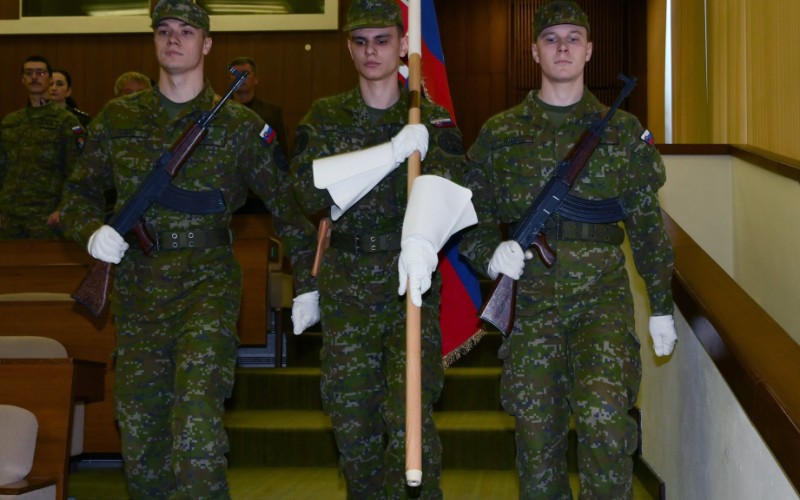 Slávnostné ukončenie 23. VYŠŠIEHO VELITEĽSKO–ŠTÁBNEHO KURZU, 12.12.2025