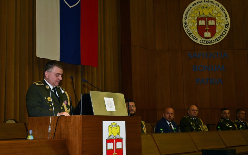 Slávnostné ukončenie 23. VYŠŠIEHO VELITEĽSKO–ŠTÁBNEHO KURZU, 12.12.2025