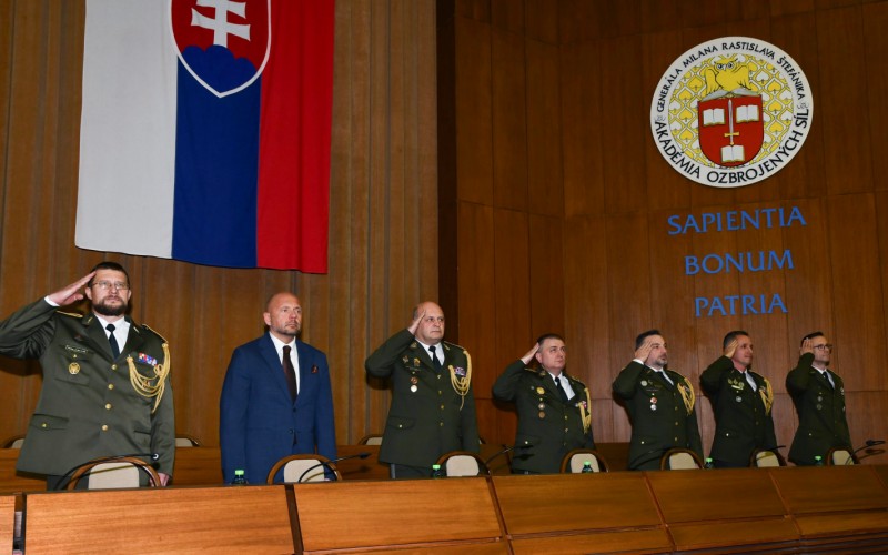 Slávnostné ukončenie 23. VYŠŠIEHO VELITEĽSKO–ŠTÁBNEHO KURZU, 12.12.2025