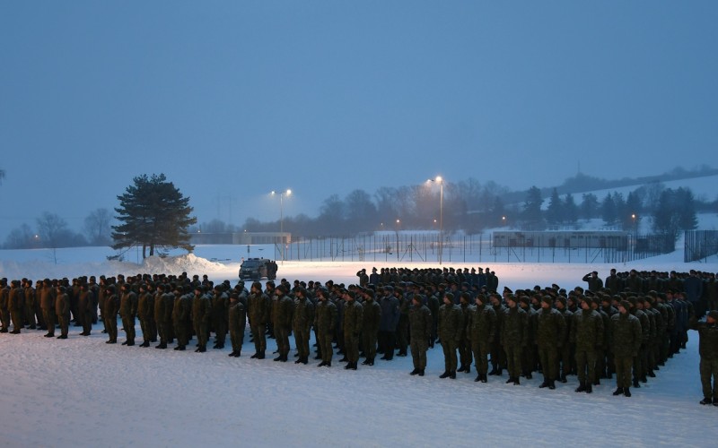 •	Assembly of professional soldiers and employees of SVK AFA on the occasion of the 33rd Independence Day of the Slovak Republic, January 13th 2026