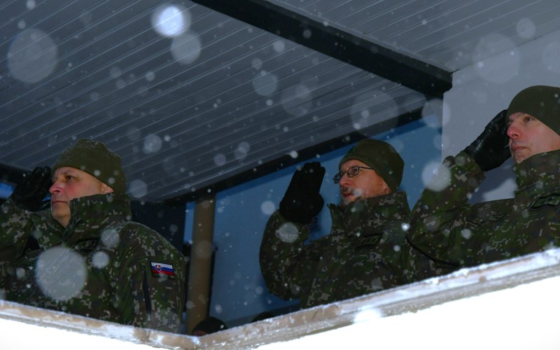 •	Assembly of professional soldiers and employees of SVK AFA on the occasion of the 33rd Independence Day of the Slovak Republic, January 13th 2026