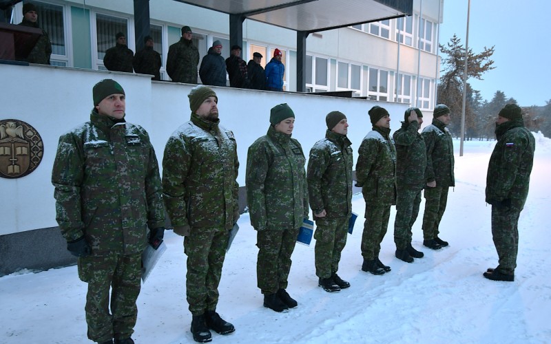 •	Assembly of professional soldiers and employees of SVK AFA on the occasion of the 33rd Independence Day of the Slovak Republic, January 13th 2026