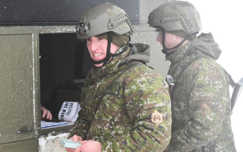 2nd year Cadets’ Training at training center Kamenica and Cirochou, February 11th 2026